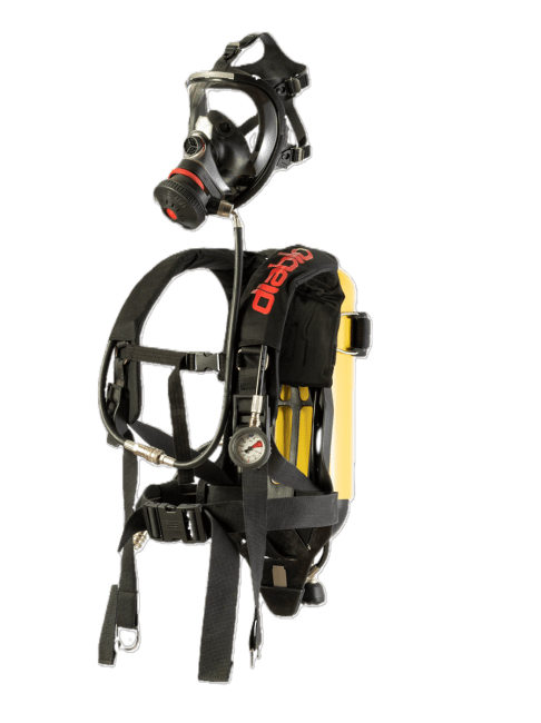 SCBA Diablo industrial type 2 shipping m/stålflaske