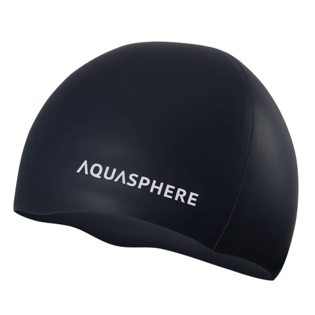 SILICONE CAP Black White