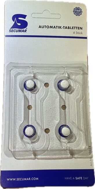 Secumar Automatic-Pill 4pk (3001S) Safenor - Specialists in diving ...