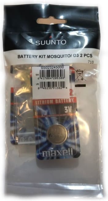 Batteri Mosquito / D3 - 2 pakk - NY