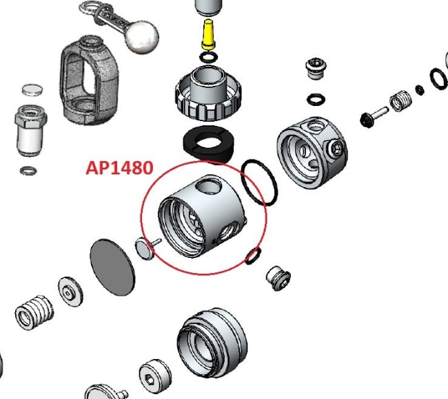 Del, 1st Stage Body Apeks DST