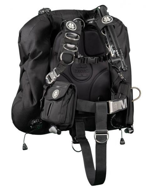 OMS Comfort Harness III Deep Ocean 2.0, svart, sett