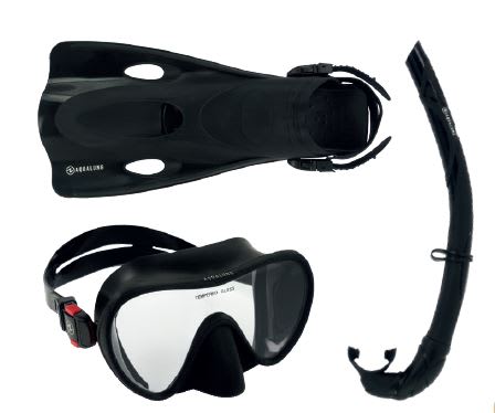 Sett, Maske, snorkel og sv.fot, Nabul Black