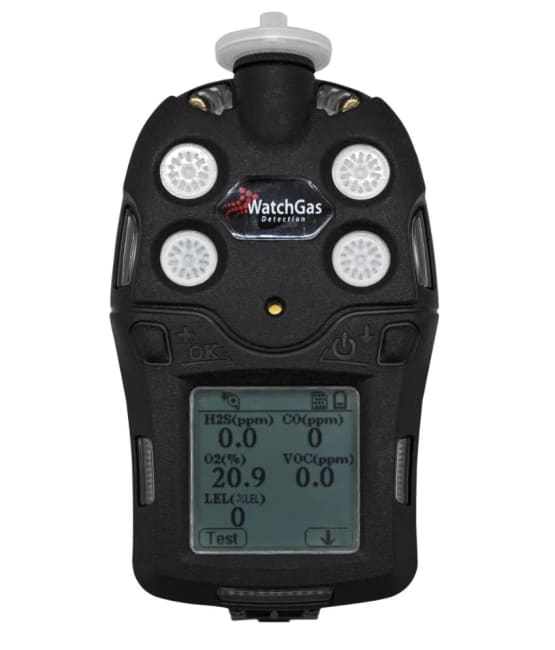 WatchGas POLI Multigass m/pumpe, LEL, O2, NH3, H2S, CO,