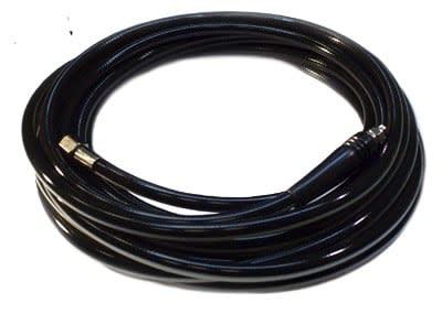 Gummislange, LP svart 20m