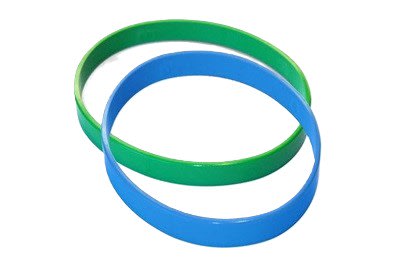 Spanner Ring Antares Oval Grønn