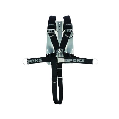 Apeks DELUX Harness DIR m/3mm SS bakplate
