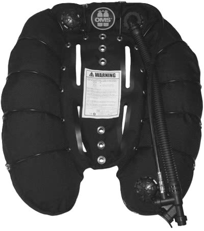 OMS Deep Ocean Wing Svart 60 lbs