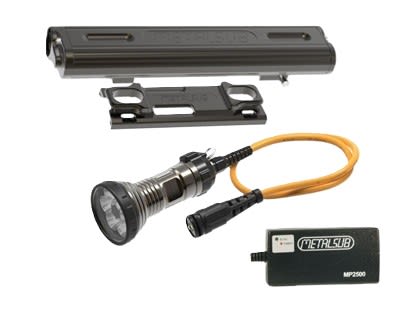 Lys, Metalsub Canisterlykt 6350 lm m/ QR batteripakke