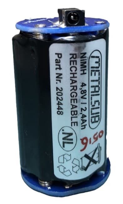 Metalsub Batteri Rail Light innmat 4,8V-2.4Ah NiMH