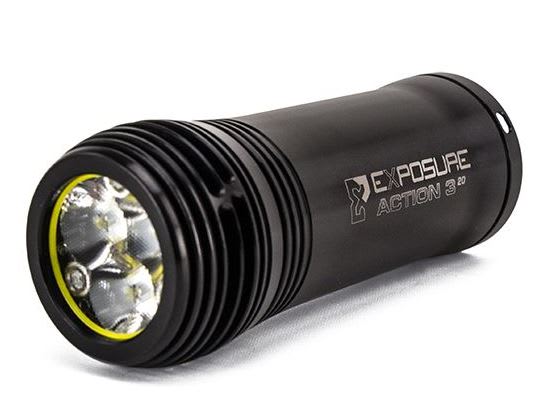 Exposure Lights Action 3-20  Dykkerlykt 1800 lm