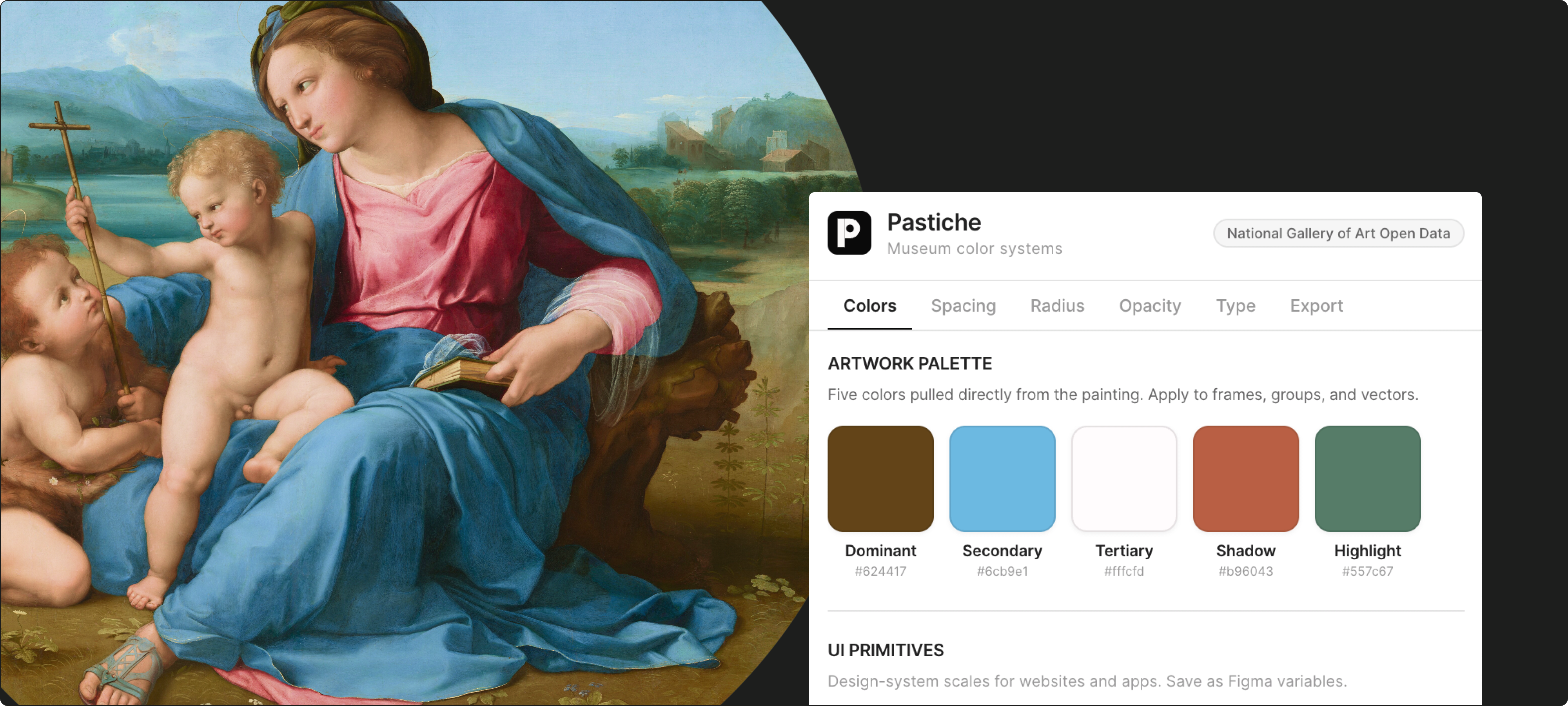 Pastiche hero