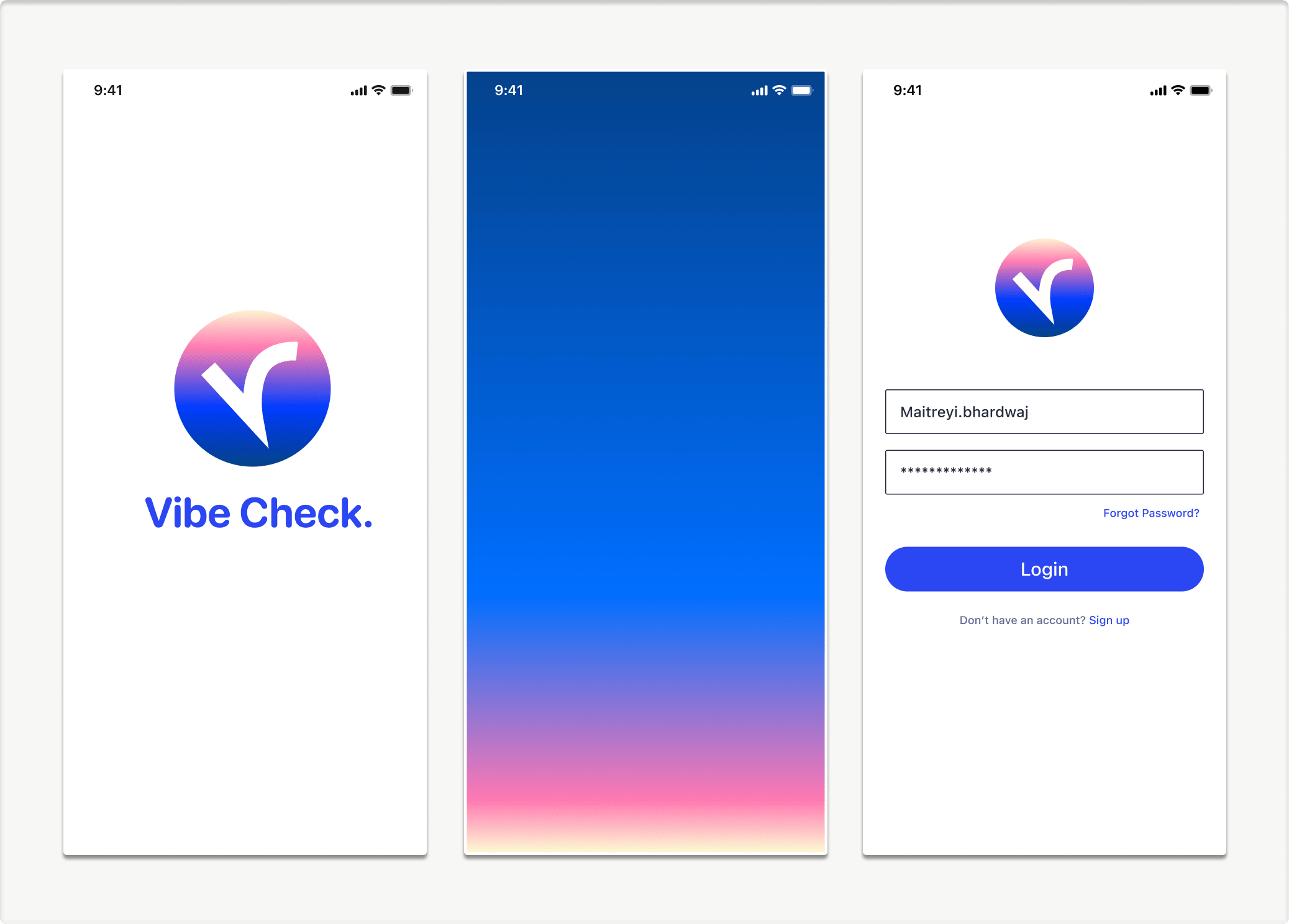 Vibin brand and color system