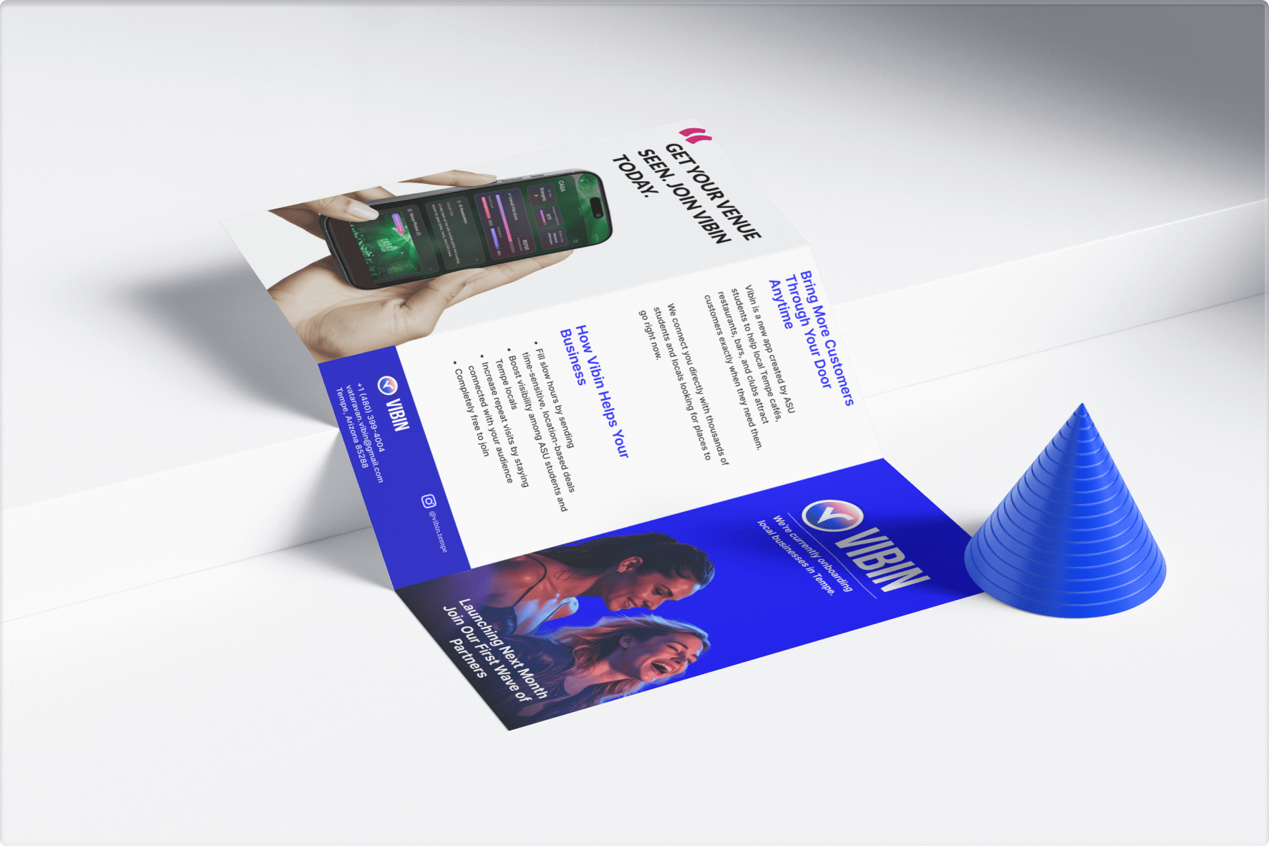 Vibin event brochure