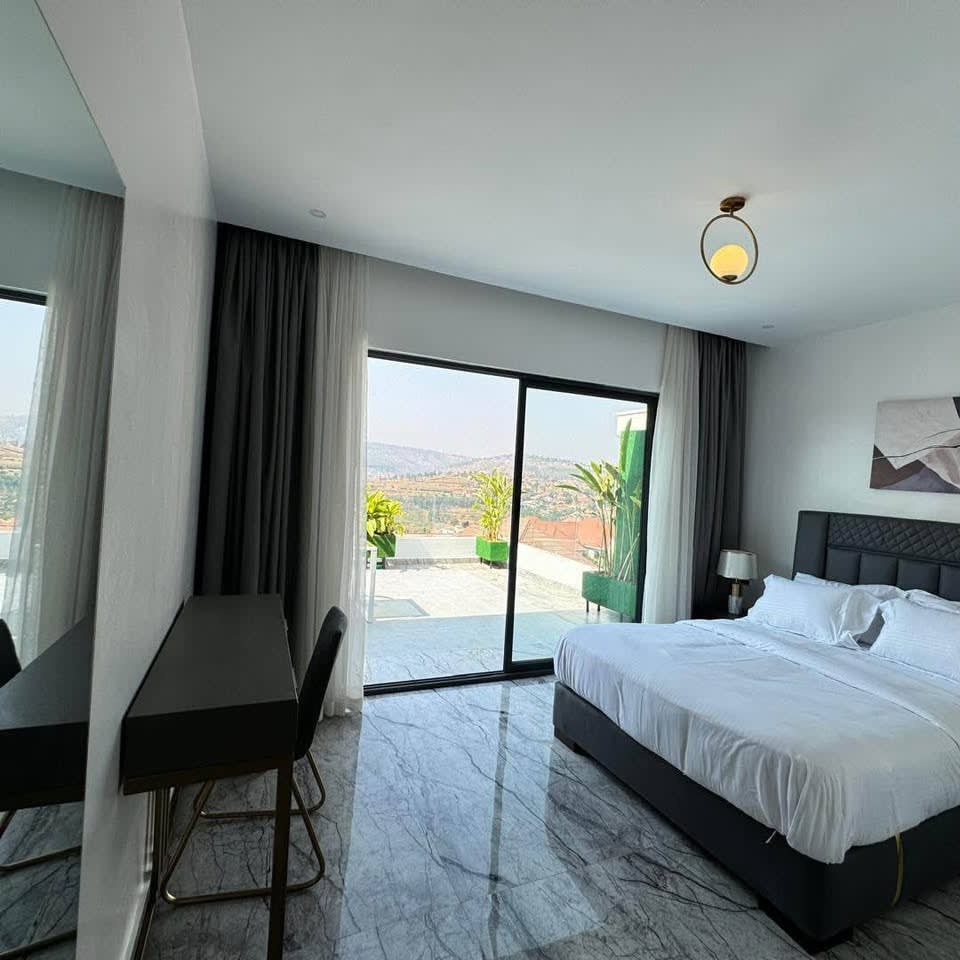 2 Bedroom Furnished Apartment for Rent in Kibagabaga, Kigali with Pool