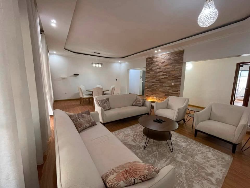 3 Bedroom Furnished House for Rent in Nyarutarama, Kigali