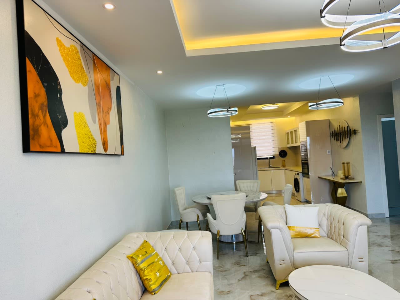 Furnished 2 Bedroom Apartment for Rent in Gacuriro, Near Simba