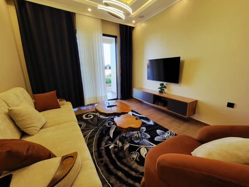 Furnished 2 Bedroom Apartment for Rent in Gisozi, Kigali Near Gisozi Cafe