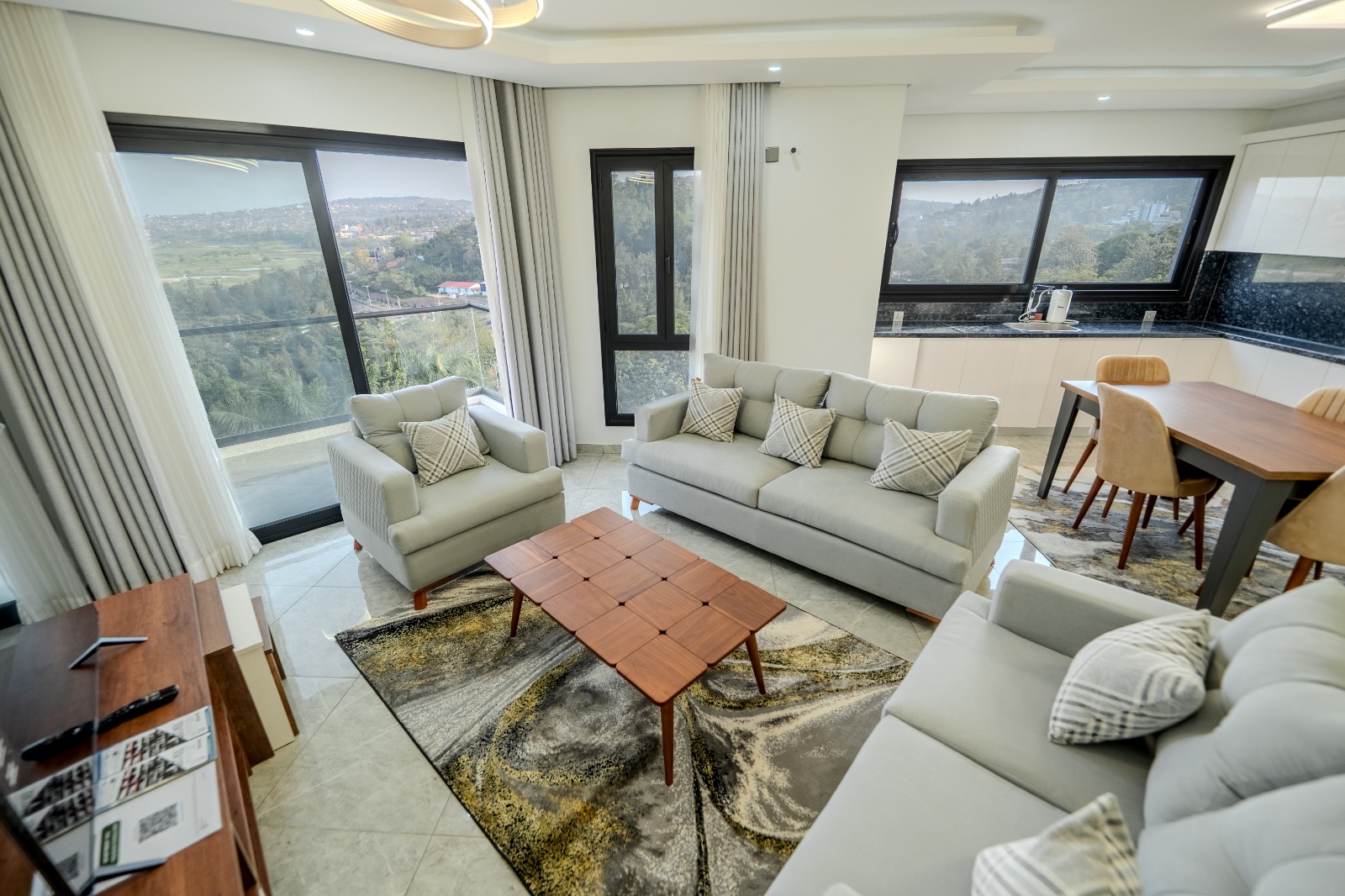 A077 🏙️ Luxury 1-Bedroom Apartments for Sale in Kiyovu, Kigali