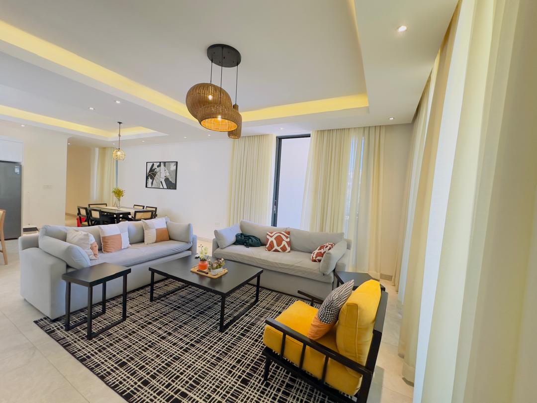 A085 Luxury fully furnished 3-bedroom apartment for rent in Kibagabaga, image 11