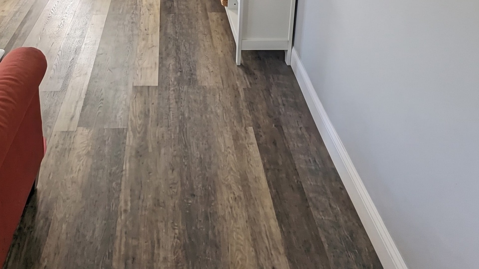 Wide-plank wood flooring installed in a South Jersey home, AZ Home Remodeling