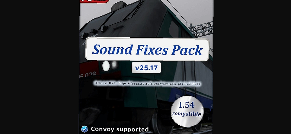 МОД Sound Fixes Pack v25.17 ДЛЯ EURO TRUCK SIMULATOR 2