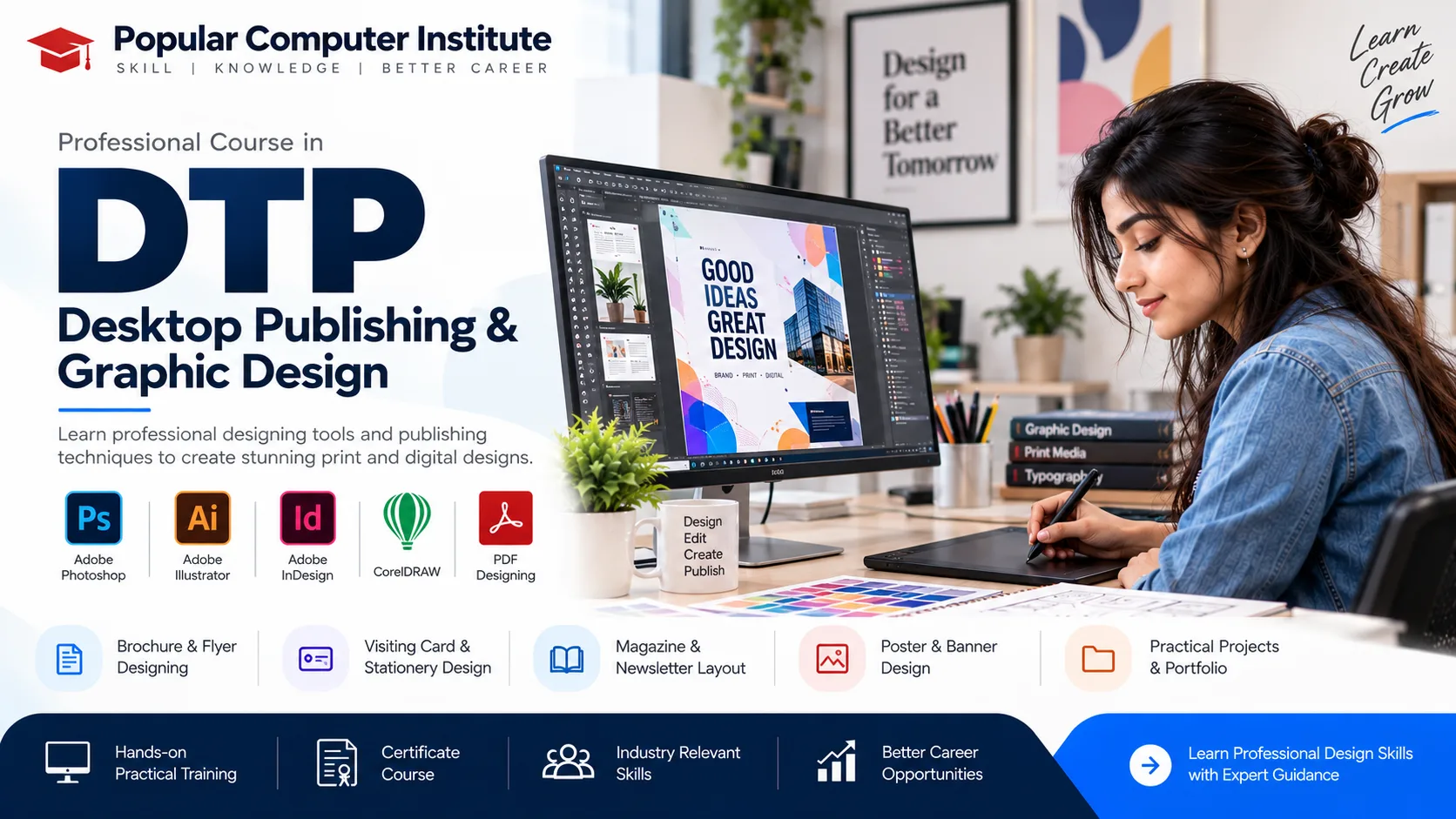Desktop Publishing & Graphic Design (DTP)