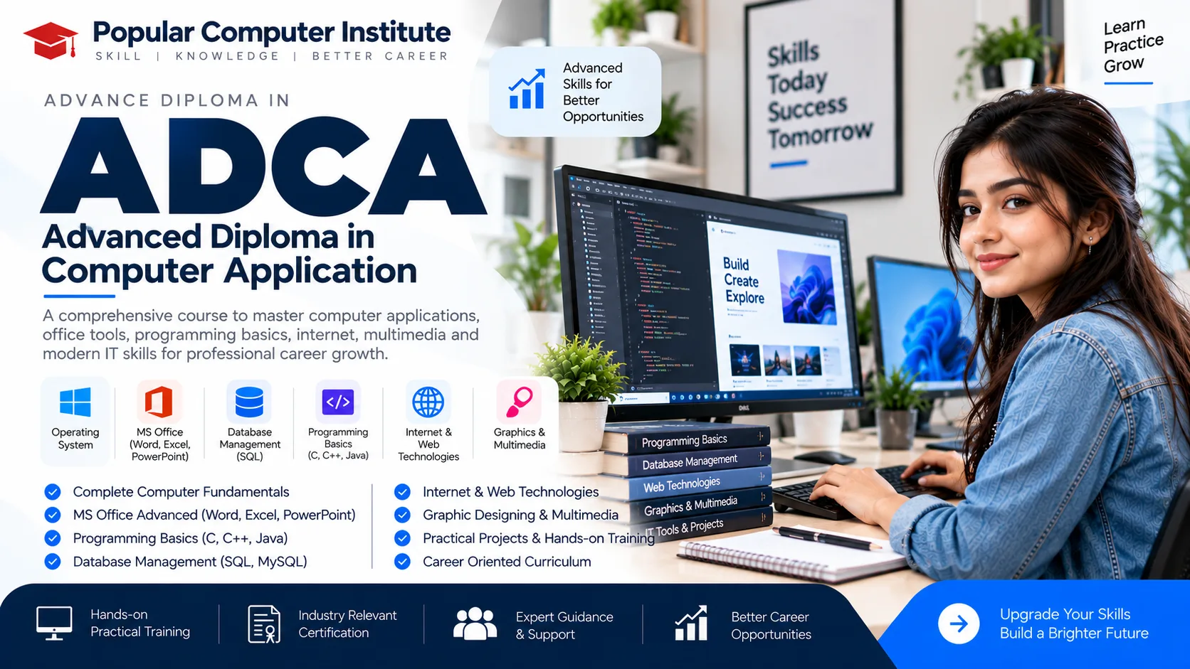 Advance Diploma In Computer Application (ADCA)