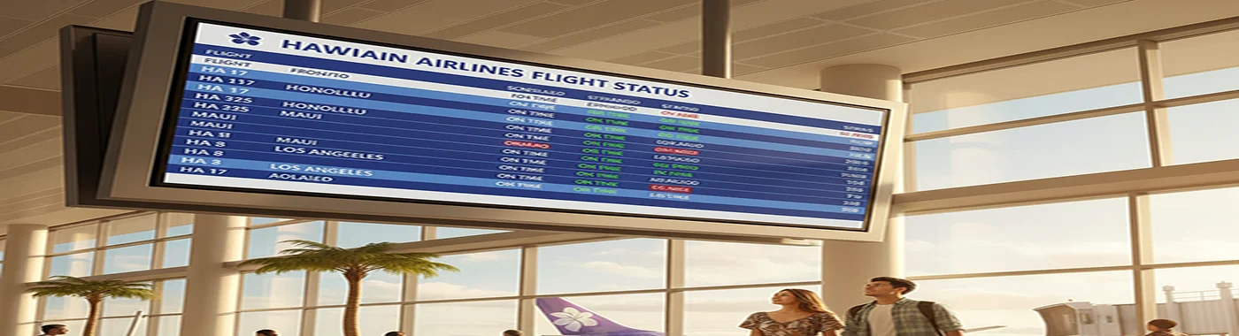 Track Hawaiian Airlines flight status, and check updates on flight schedules, delays, cancellations, and any changes. Visit now for smooth travel