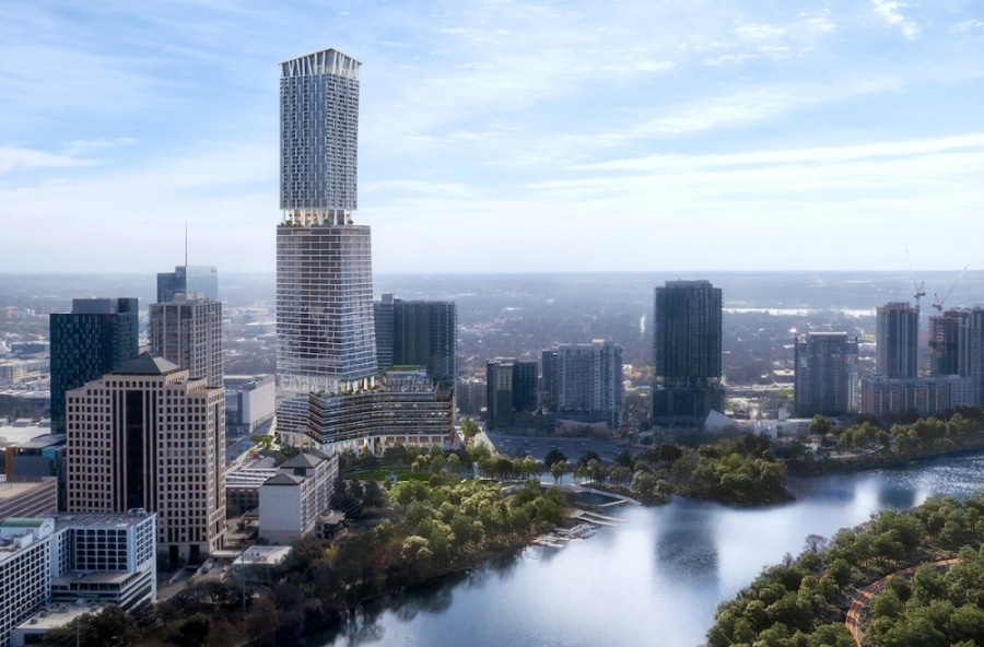 Work begins on Texas' tallest tower