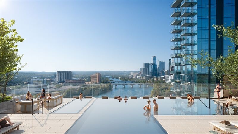 43-story residential tower underway in Rainey