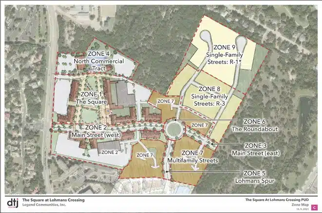 Work begins on the Square at Lohmans
