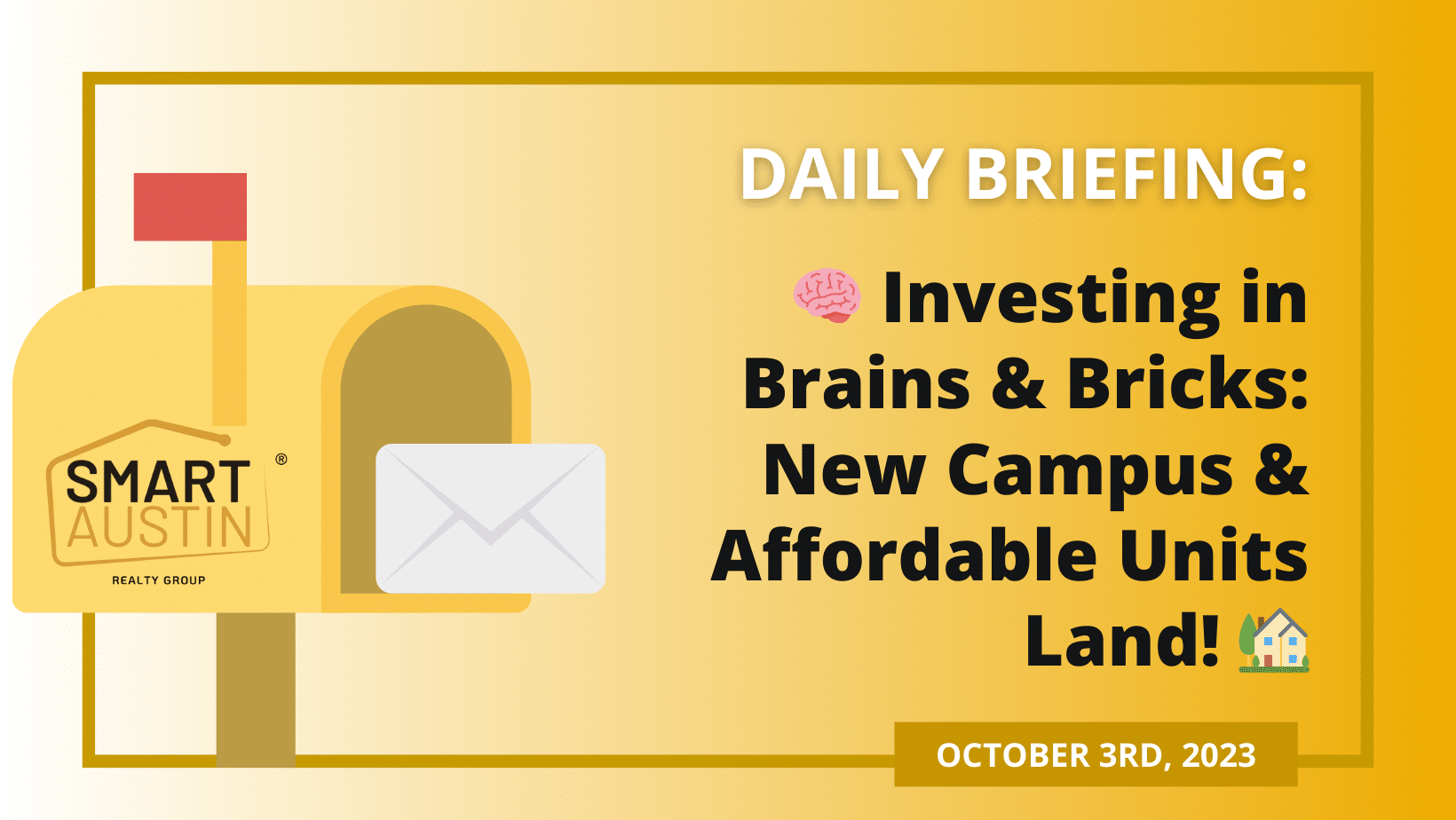 🧠 Investing in Brains &#038; Bricks: New Campus &#038; Affordable Units Land! 🏡