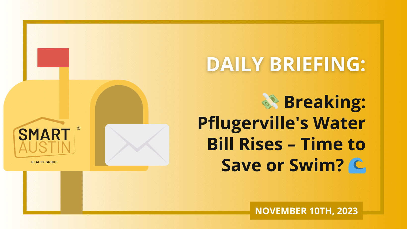 💸 Breaking: Pflugerville's Water Bill Rises – Time to Save or Swim? 🌊