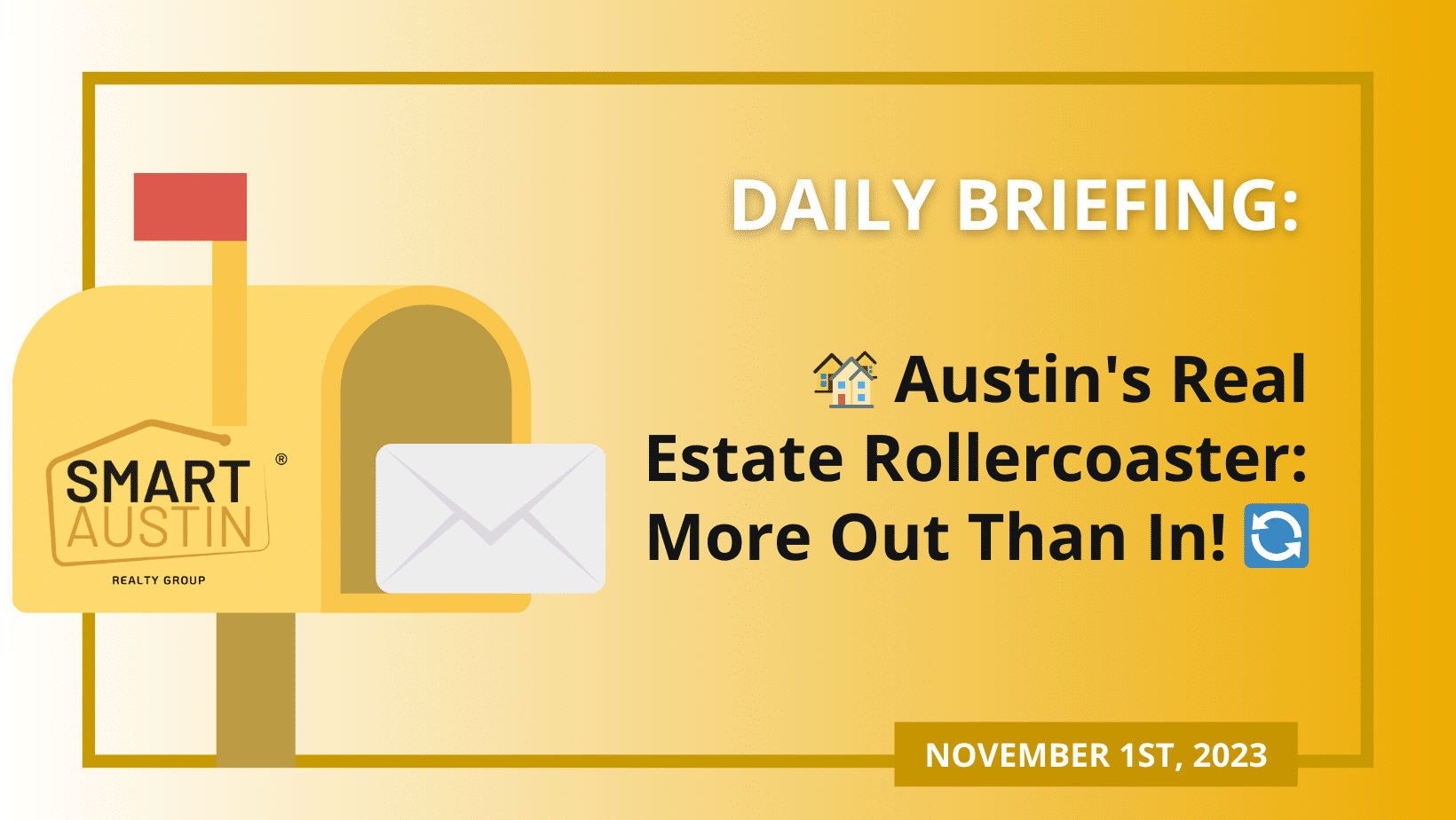 🏘️ Austin's Real Estate Rollercoaster: More Out Than In! 🔄