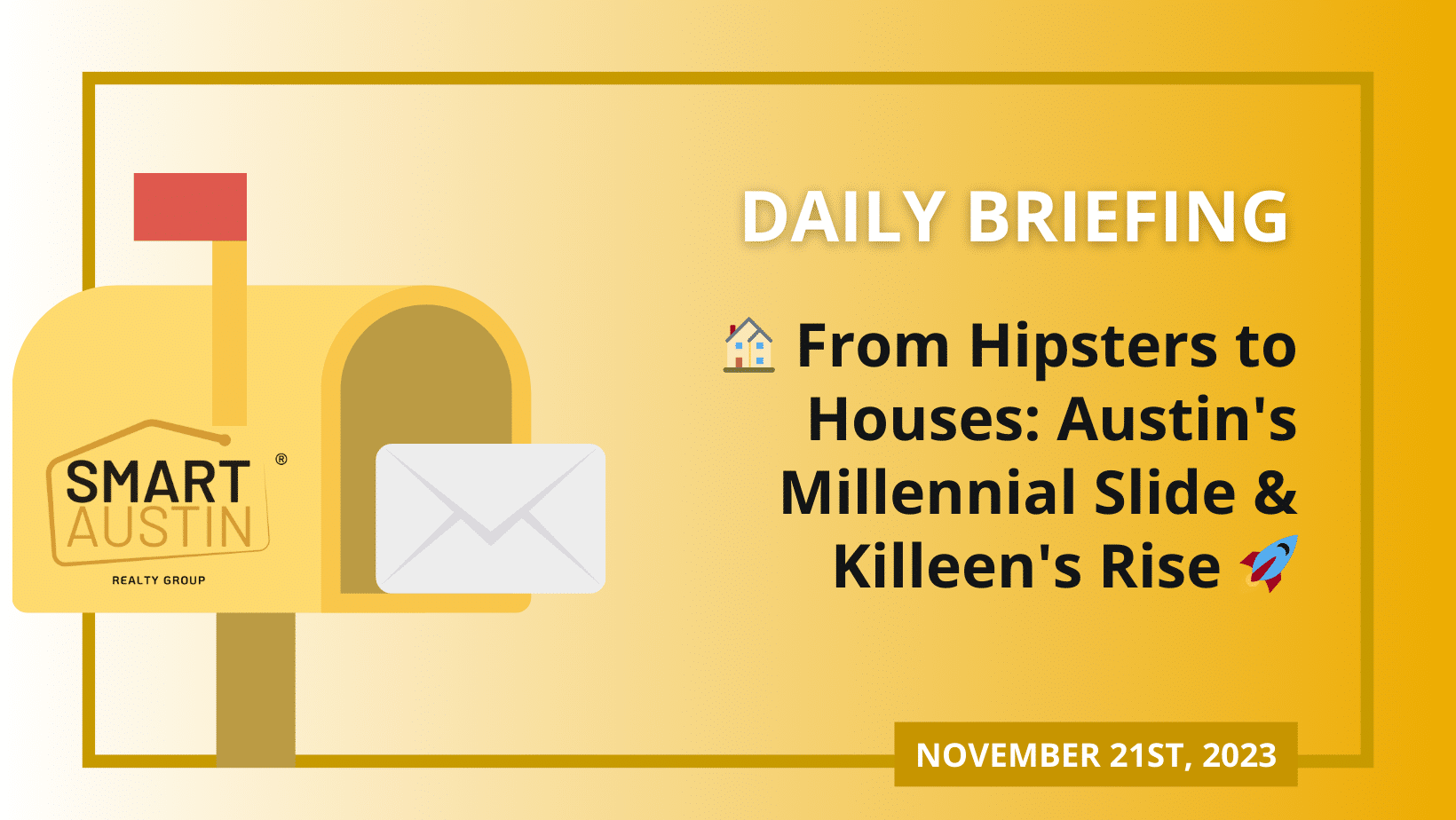 🏠 From Hipsters to Houses: Austin's Millennial Slide &#038; Killeen's Rise 🚀