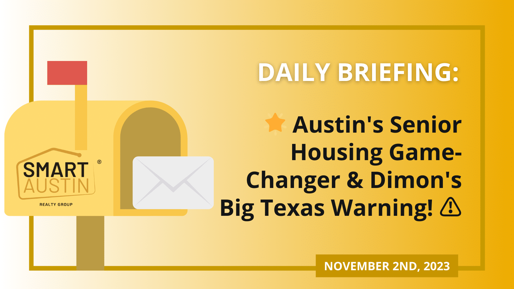 🌟 Austin's Senior Housing Game-Changer &#038; Dimon's Big Texas Warning!⚠️