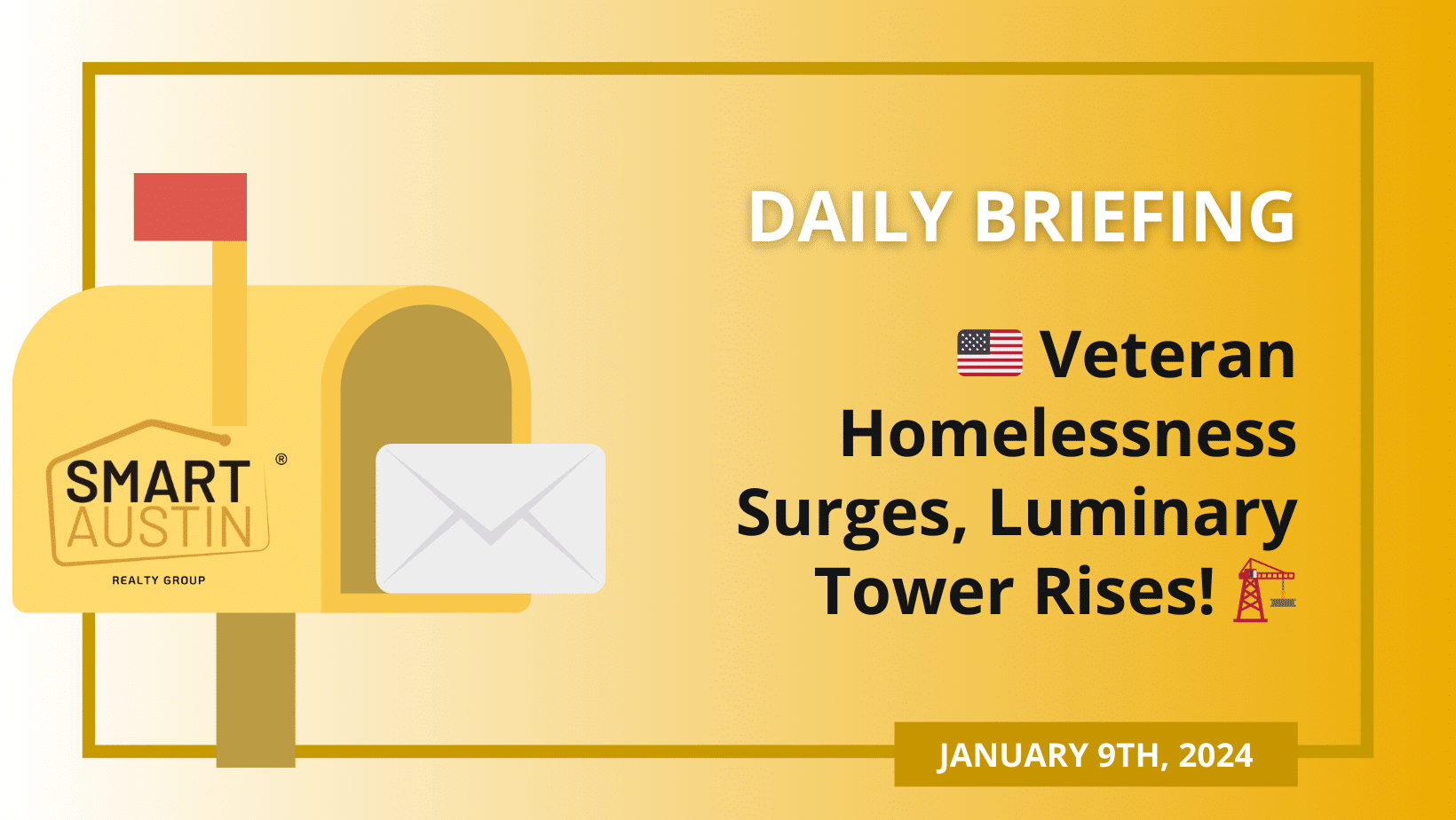 🇺🇸 Veteran Homelessness Surges, Luminary Tower Rises! 🏗️