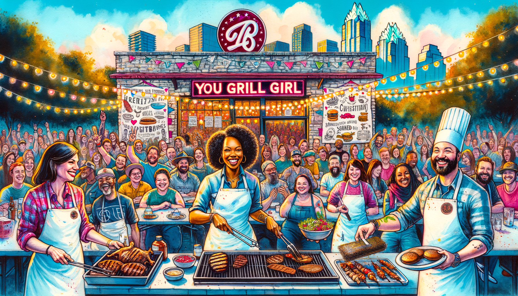 Spicing Up Austin: "You Grill Girl" Ignites a Celebration of Culinary Queens at Franklin Barbecue
