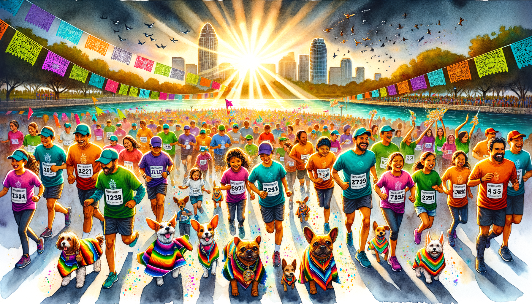 Lace Up for Fun: The 2024 H-E-B Austin Sunshine Run &#038; Cinco de Mayo Celebration!