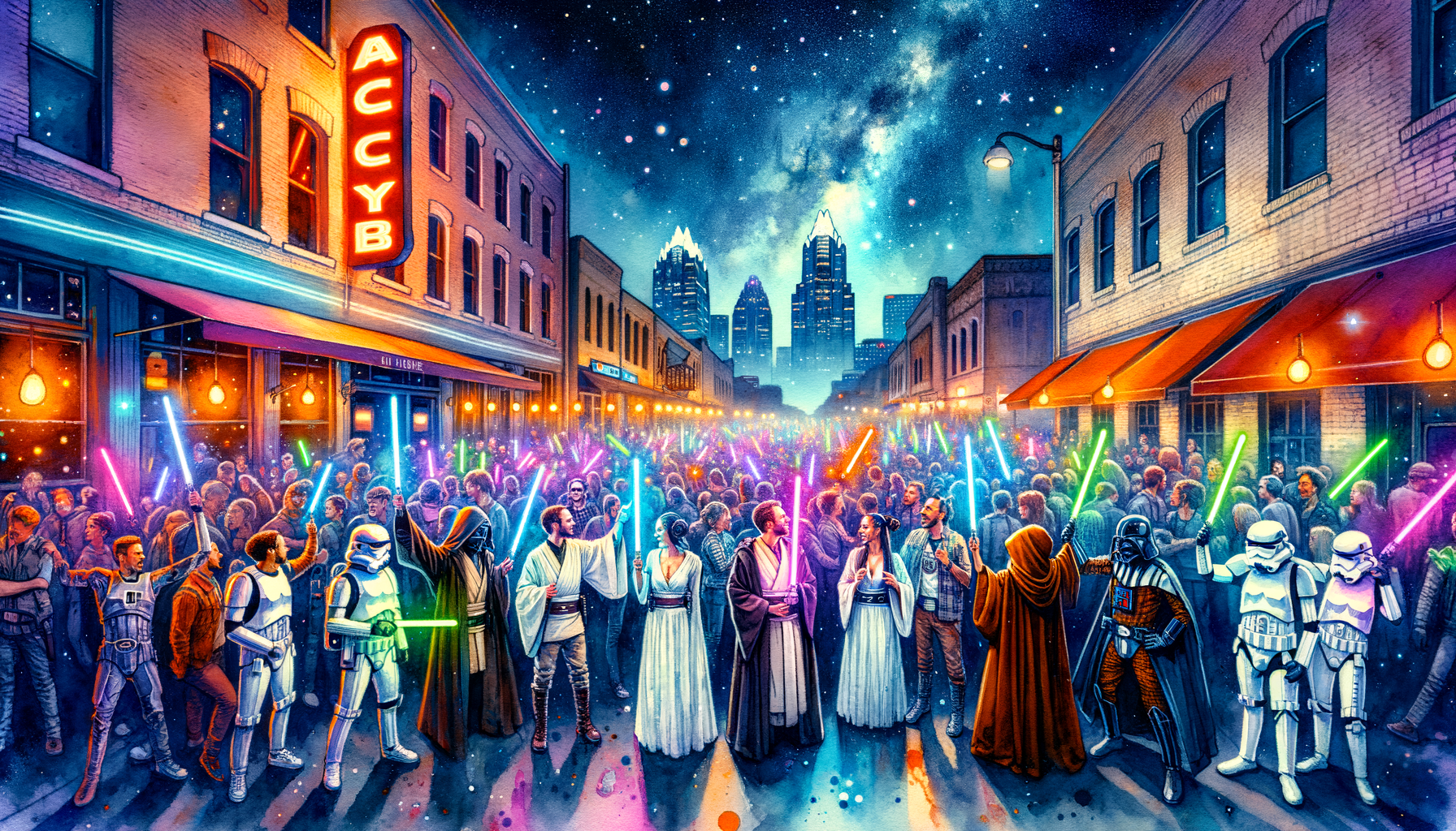 Celebrate May the 4th Be With You in True Austin Style at Star Bar 🌌🚀