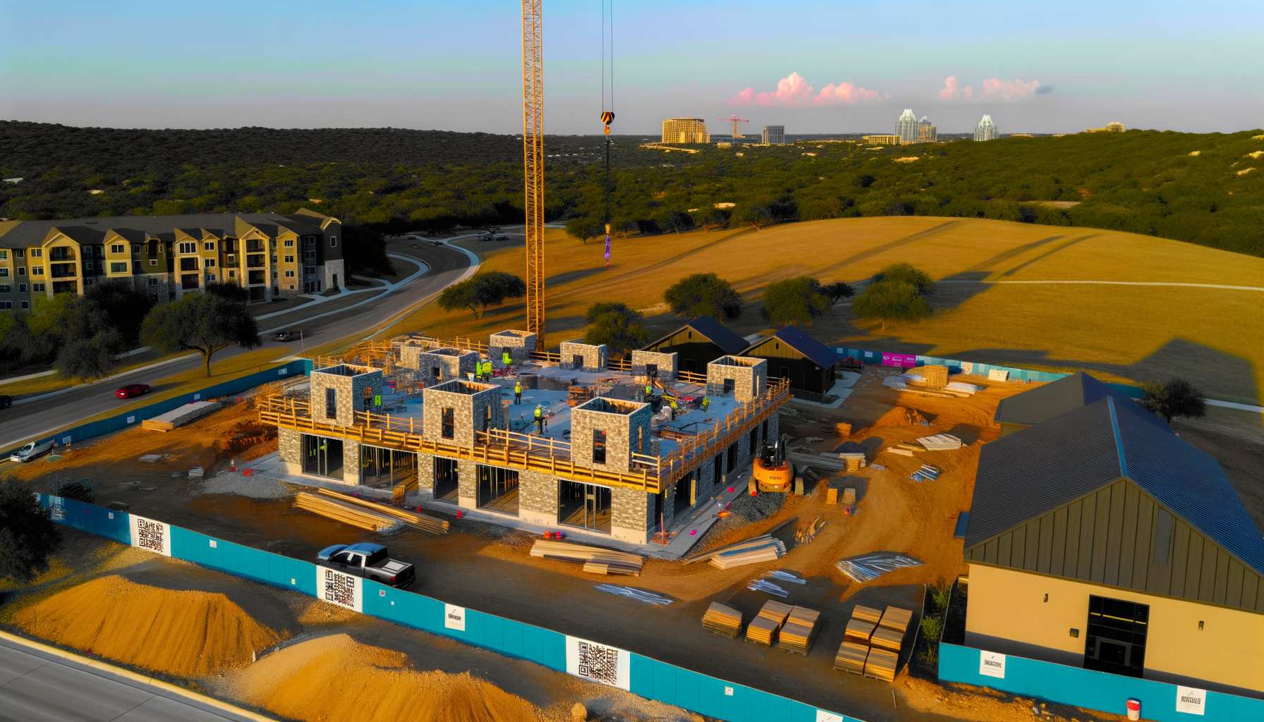 "Rising High: Unveiling the Ledgestone Flats/Towns Project – Austin's Next Big Thing!"