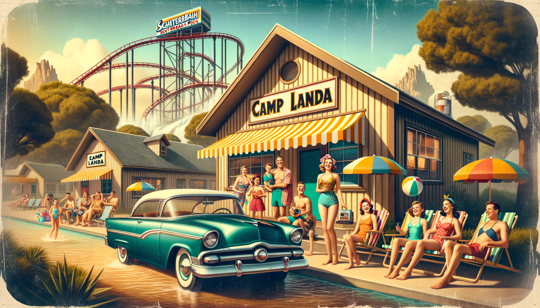 Dive into Nostalgia: Camp Landa Brings Retro Vibes &#038; Schlitterbahn Fun to New Braunfels