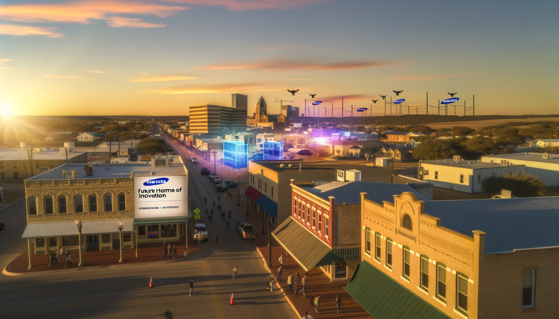 "Taylor, Texas: The Tiny Town Poised for a $44 Billion Samsung Transformation"