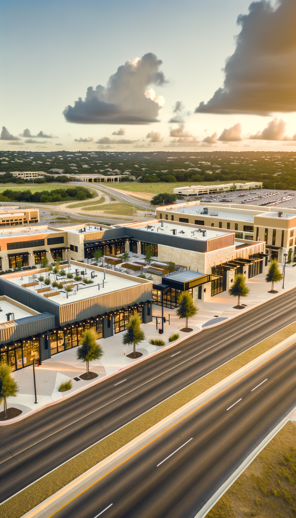 🛍️ Discover the Future of Retail in Austin: Shops at Parmer – Building 1 Unveiled 🏗️