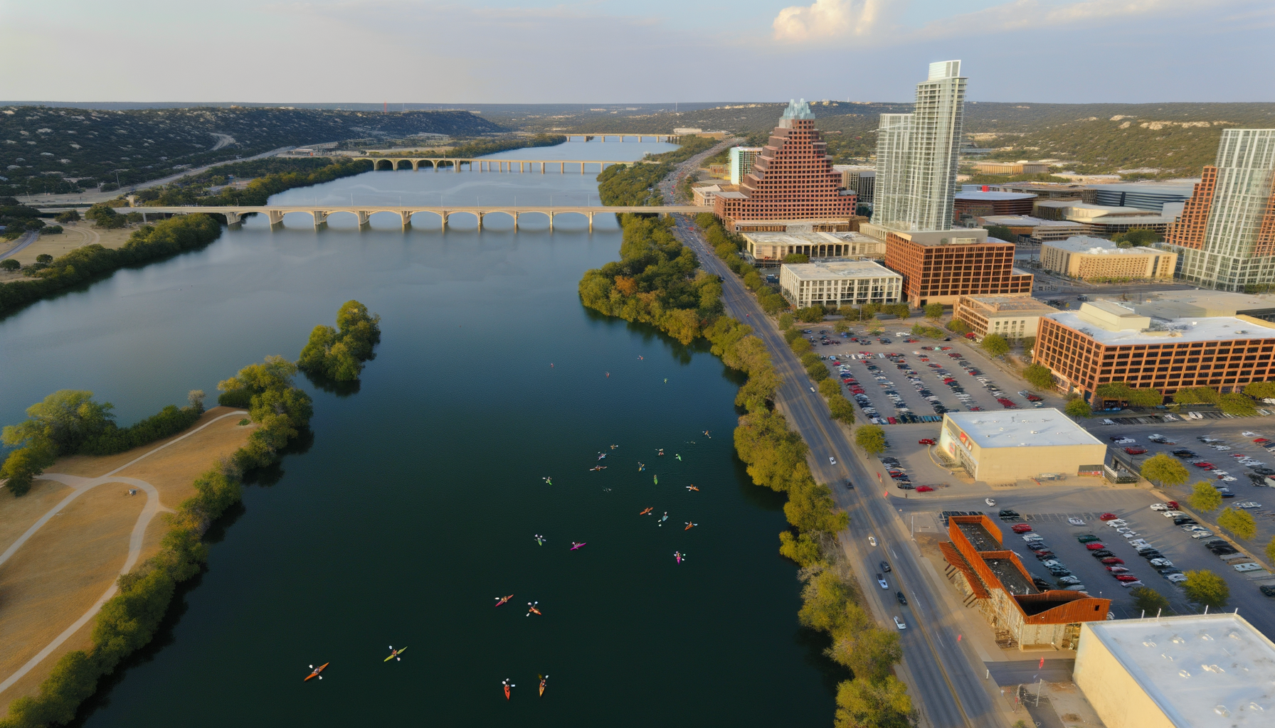 Longhorn Dam's Oopsie-Daisy: Lady Bird Lake Water Levels Restored Just in Time for Your Kayaking Weekend!