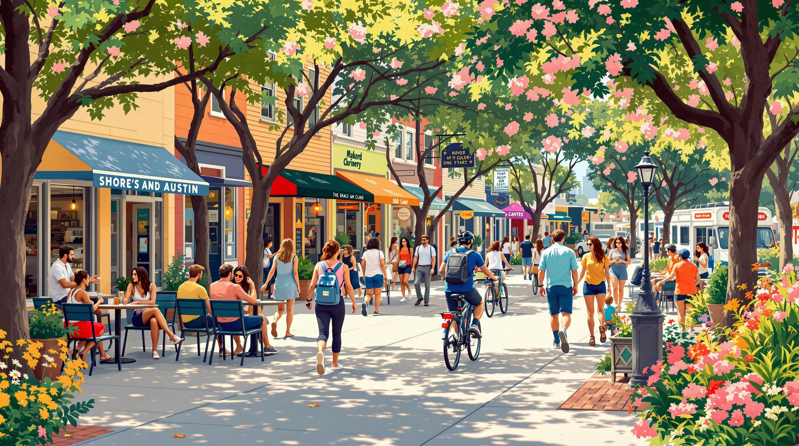 Best Walkable Neighborhoods in Austin