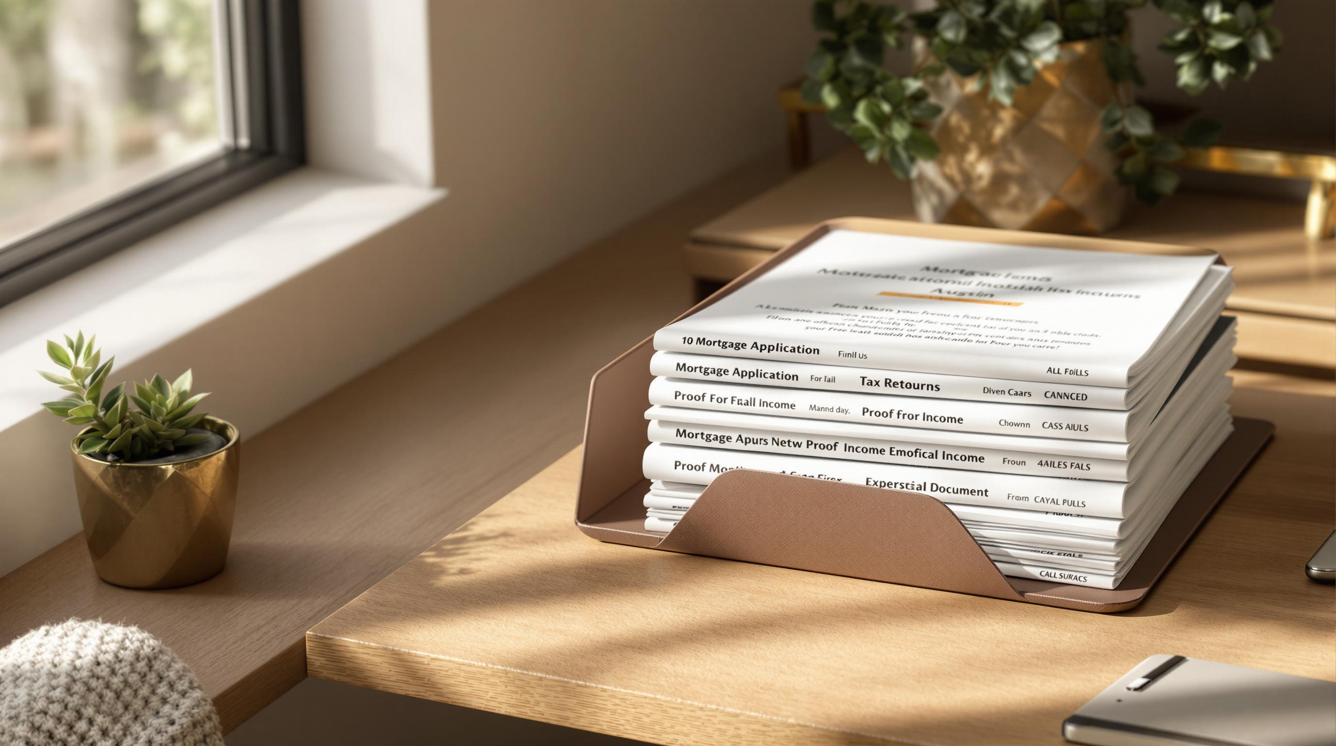 10 Documents Needed for Austin Homebuyers