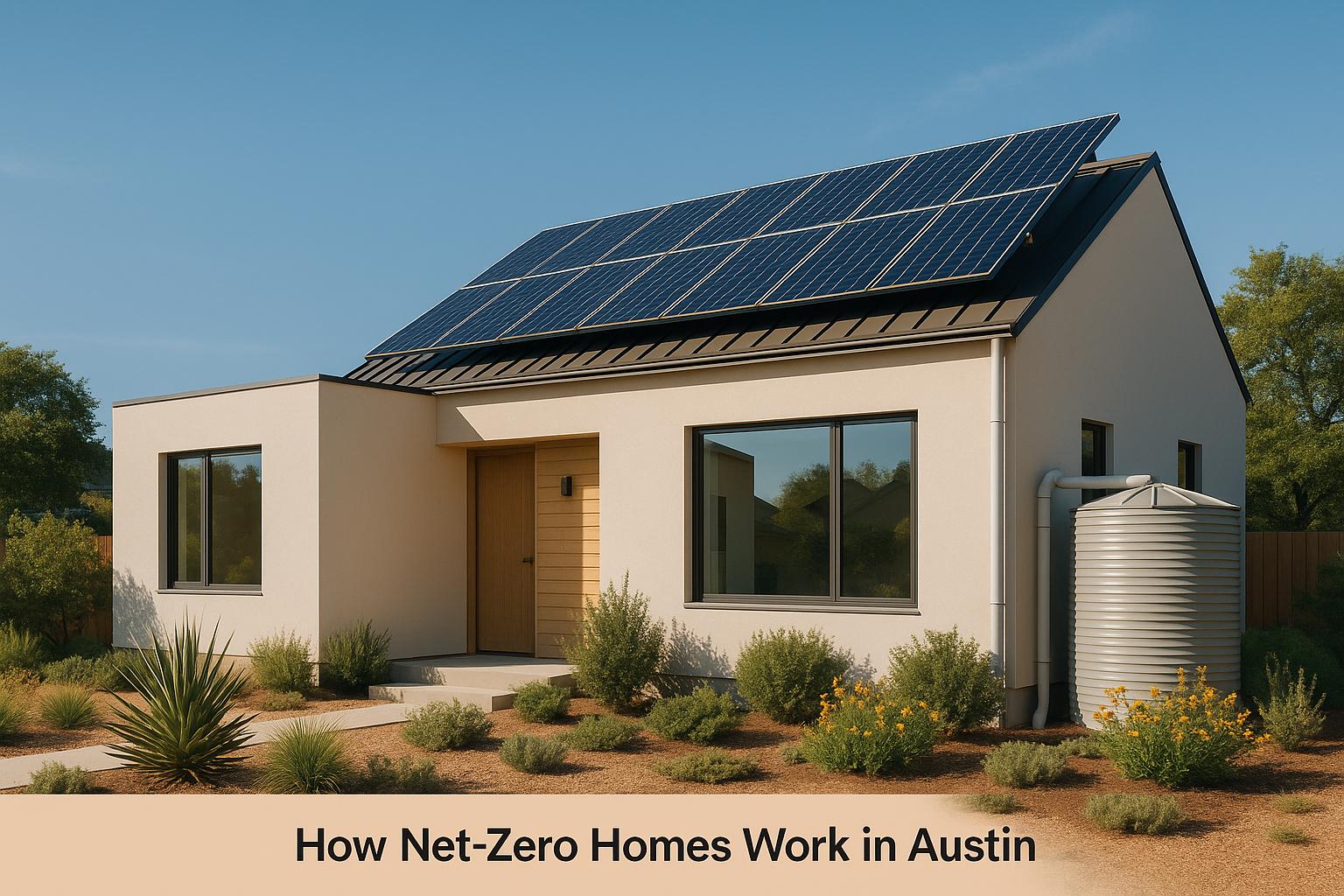 How Net-Zero Homes Work in Austin