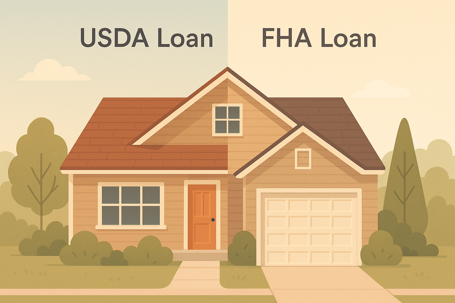 USDA Loan Interest Rates vs. FHA Loan Rates